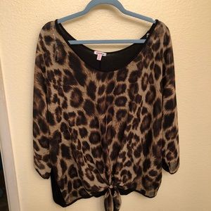 Bongo dolman sleeve top